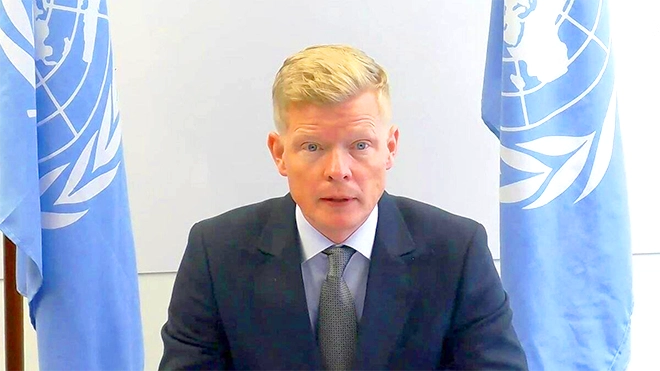 المبعوث الأممي إلى اليمن هانس جروندبرج